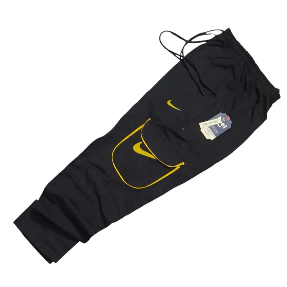 1 Pc Men's Cotton Plain Cargo Pants