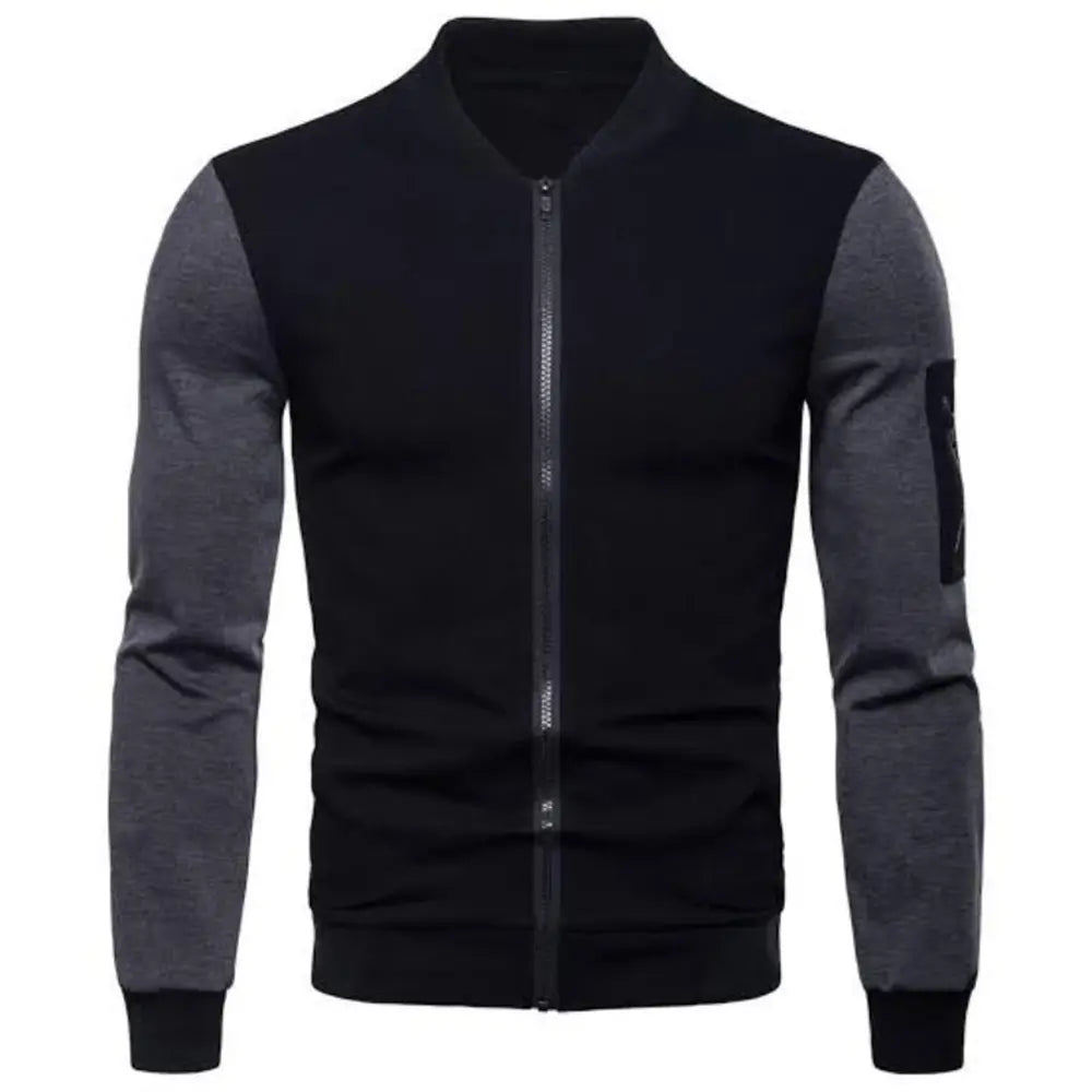 1 Pc Men's Fit Body Fleece Plain Jacket