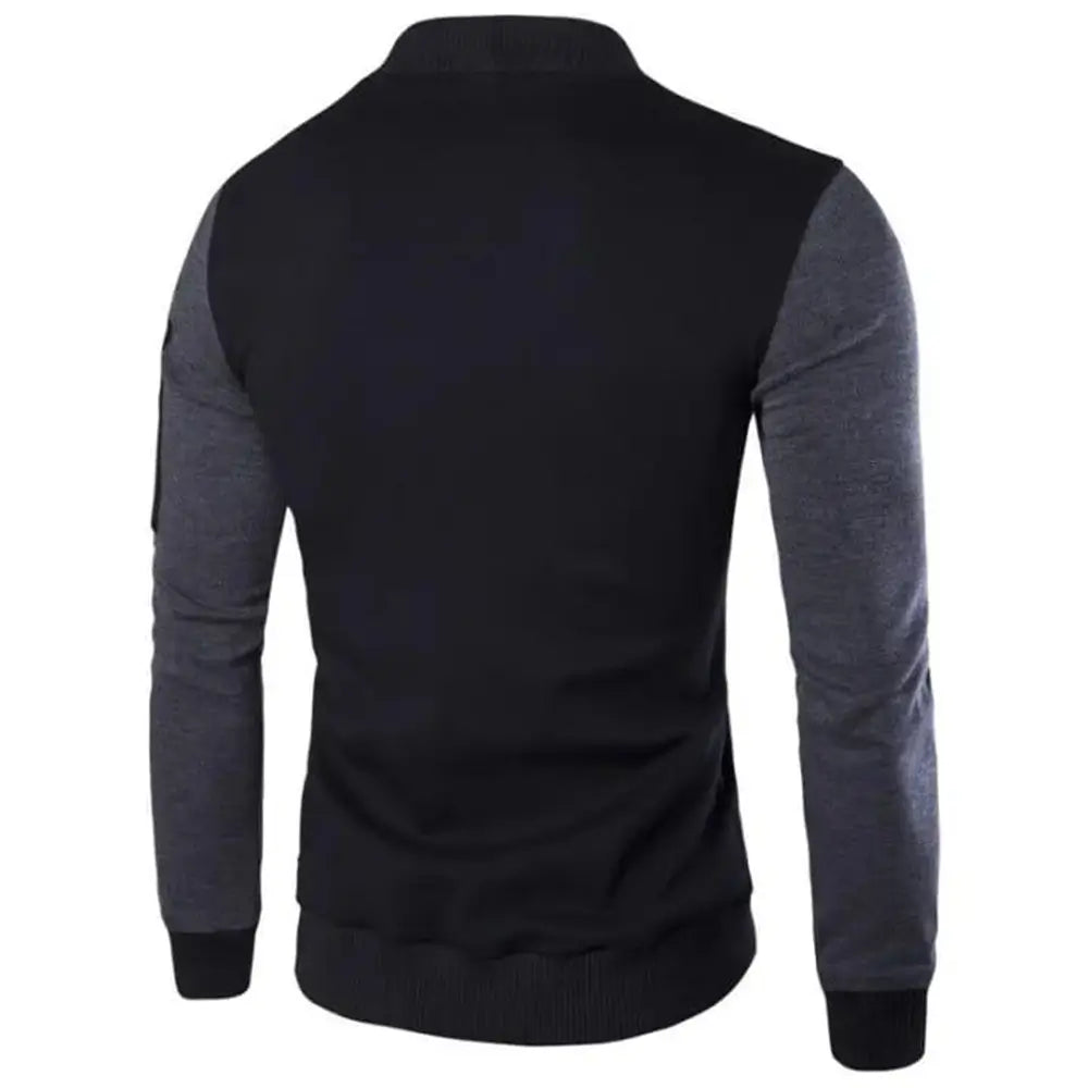 1 Pc Men's Fit Body Fleece Plain Jacket