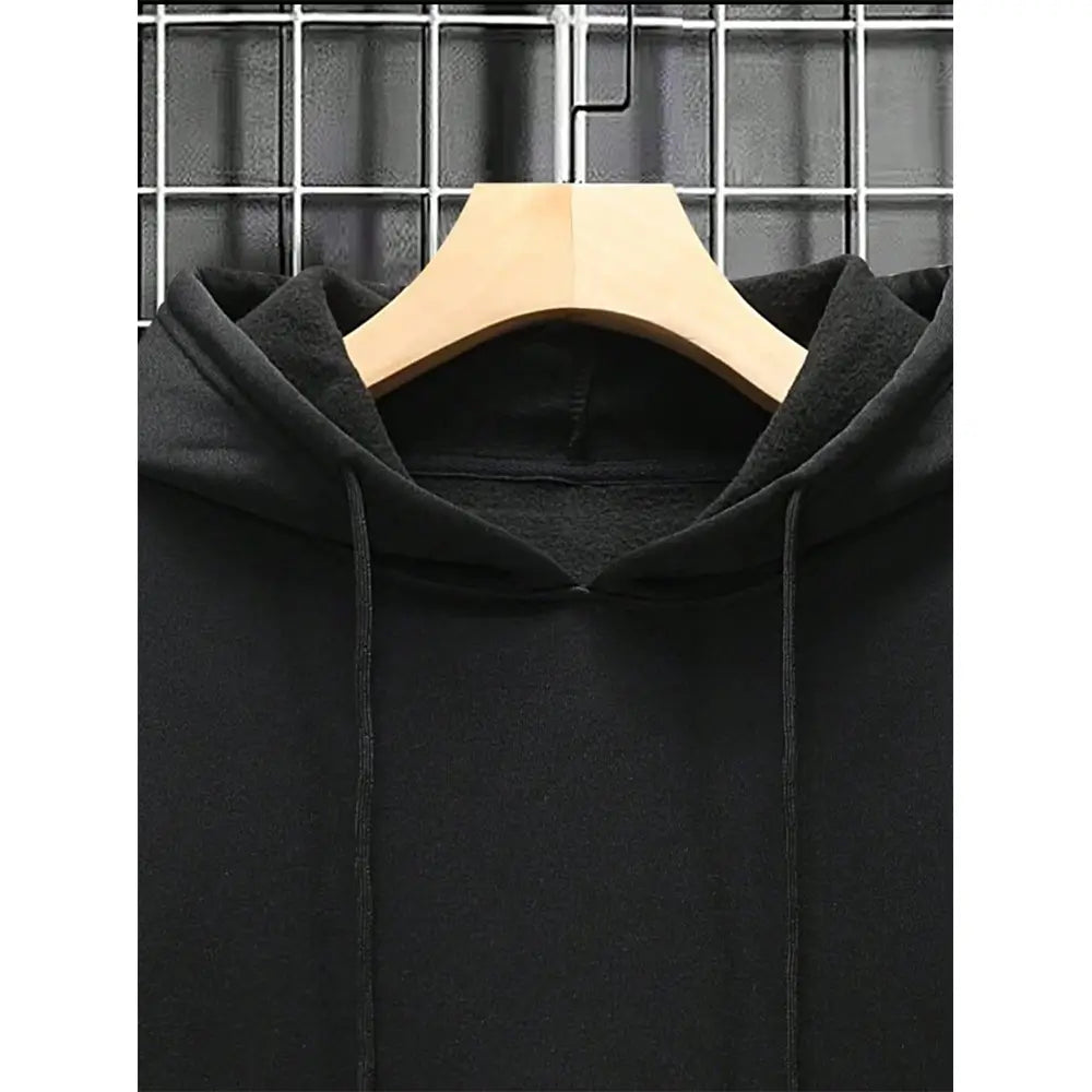 1 Pc Men's Fleece Plain Hoodie