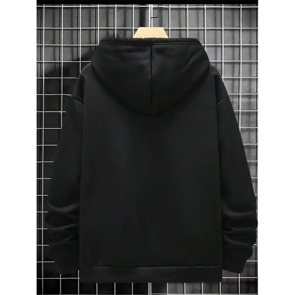 1 Pc Men's Fleece Plain Hoodie