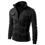 1 Pc Men's Fleece Plain Jacket - Mexican Style