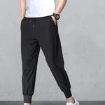 1 Pc Men's Stitched Cotton Jersey Plain Trouser