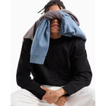 Classic Men's Full Sleeve Cotton Sweater - 1 Pc in Black