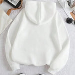 Comfortable Fleece Hoodie - Plain Style for All-Day Wear