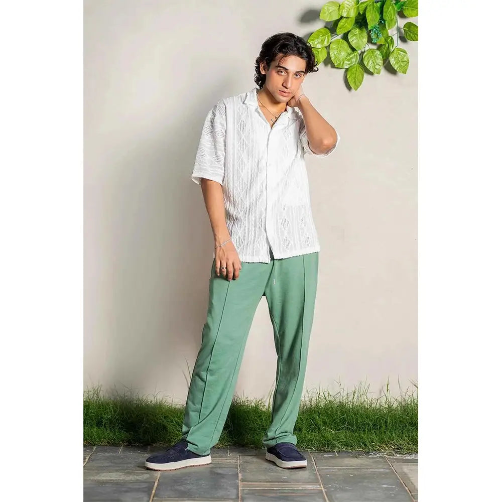 Lagoon Drift White Shirt