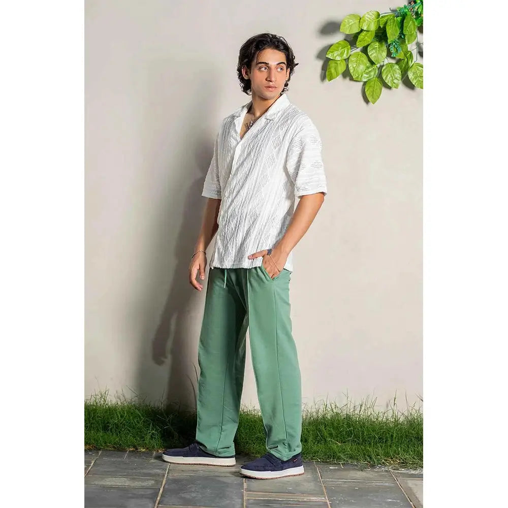 Lagoon Drift White Shirt