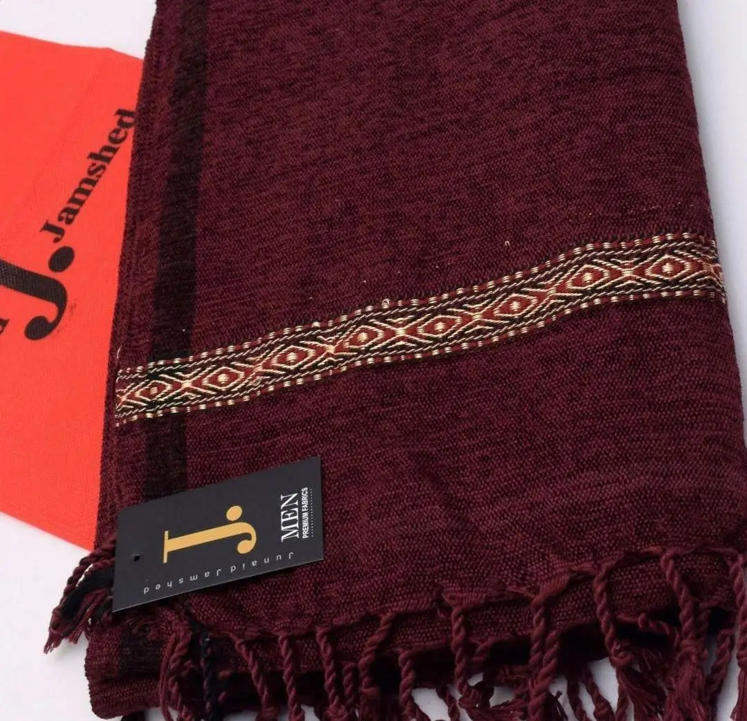 Luxurious Embroidered Velvet Shawl