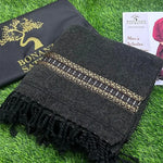 Luxurious Velvet Plain Shawl