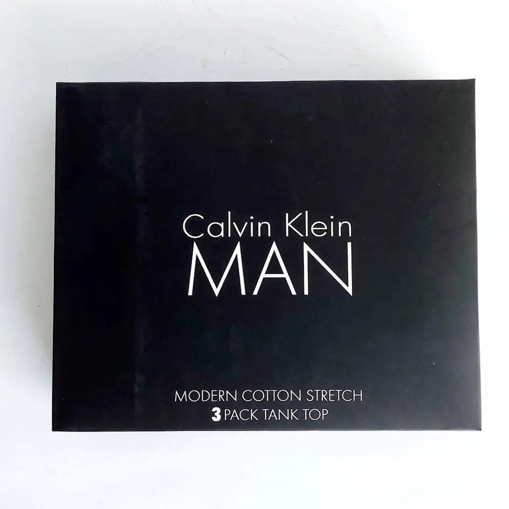 Men's Calvin Klein Cotton Vest (Pack Of 3)