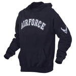 Men's Cotton Fleece Embroidered Hoodie - 1 Pc