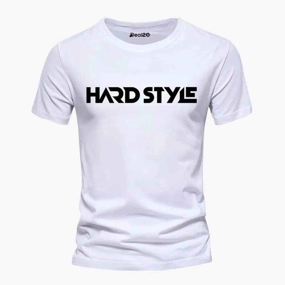 Men's Cotton Jersey Printed T-Shirts - 4 Pcs Multicolor Set