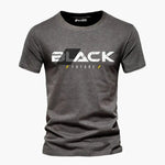 Men's Cotton Jersey Printed T-Shirts - 4 Pcs Multicolor Set