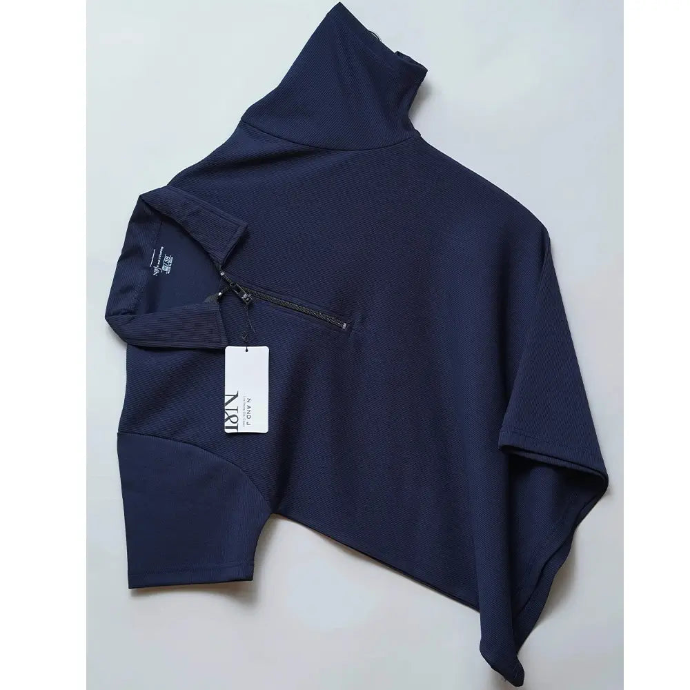 Men's Cotton Plain Polo T-Shirt - Round Neck