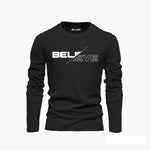 Men's Graphics T Shirt Full Sleeves Pack of 3 (Believe)