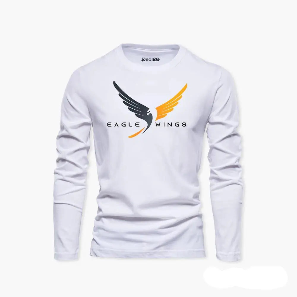 Men's Graphics T Shirt Full Sleeves Pack of 3 (Eagle)
