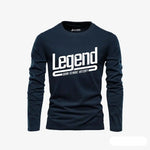 Men's Graphics T Shirt Full Sleeves Pack of 3 (Legend)