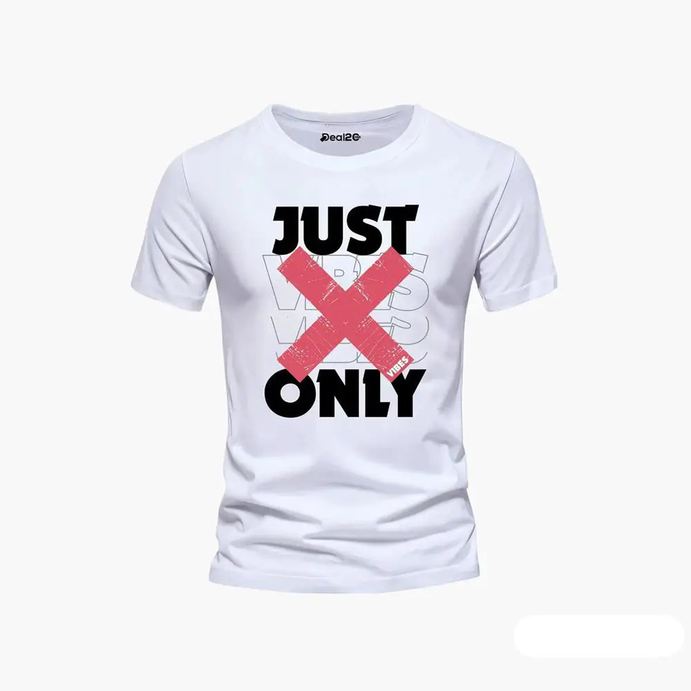 Men's Graphics T Shirt Half Pack of 4 (Just Only)