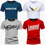 Men's Graphics T Shirt Half Pack of 4 (Legend)