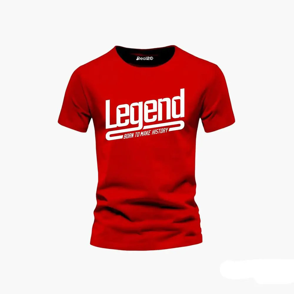 Men's Graphics T Shirt Half Pack of 4 (Legend)