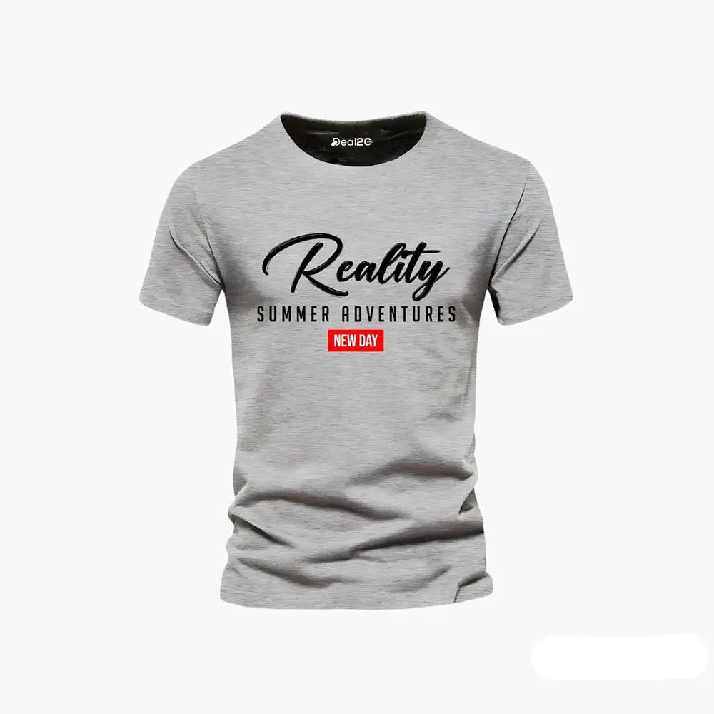 Men's Graphics T Shirt Half Pack of 4 (Reality)