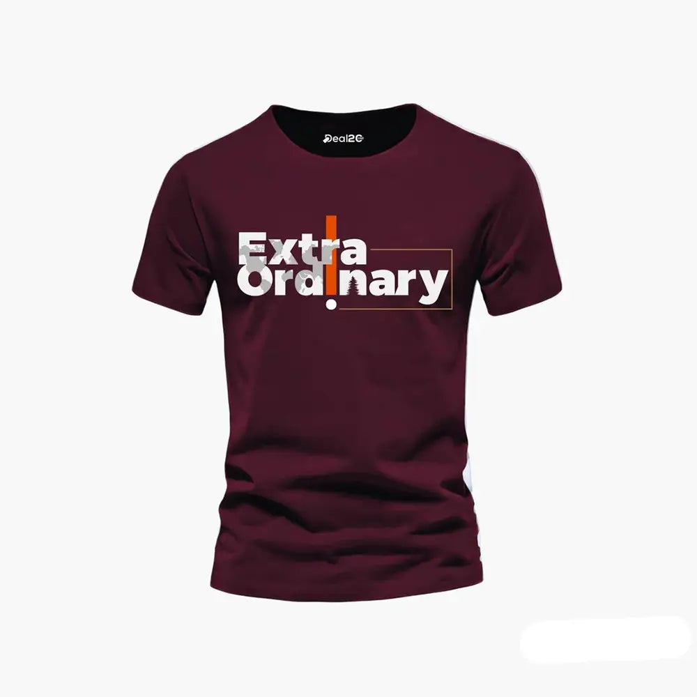 Men's Graphics T Shirt Half Pack of 4 (Reality)