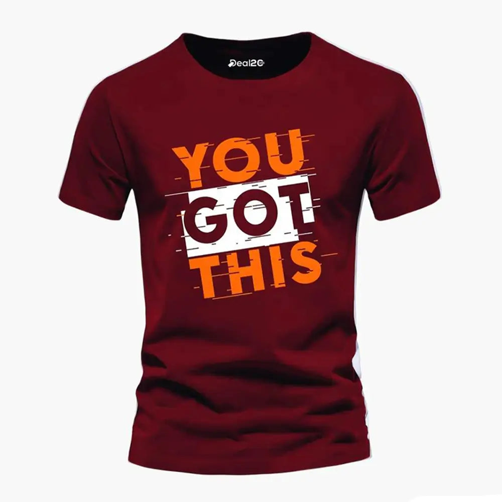 Men's Graphics T Shirt Half Pack of 4 (Y.G.T)