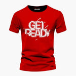 Men's Graphics T Shirt Half Pack of 6 (Get Ready)