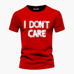 Men's Multicolor Cotton Jersey T-Shirts - 6 Pcs (I Don't Care)