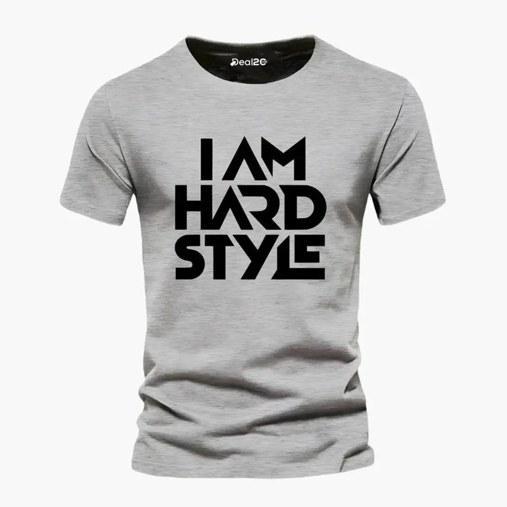 Men's Multicolor Cotton Jersey T-Shirts - 6 Pcs (I Don't Care)