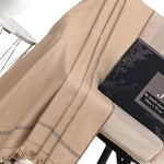 Men's J Dot Wool Plain Shawl