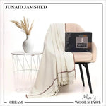 Men's J Dot Wool Plain Shawl