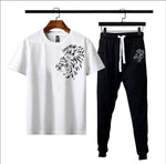 Men's Polyester Printed Track Suit - 2 Pcs