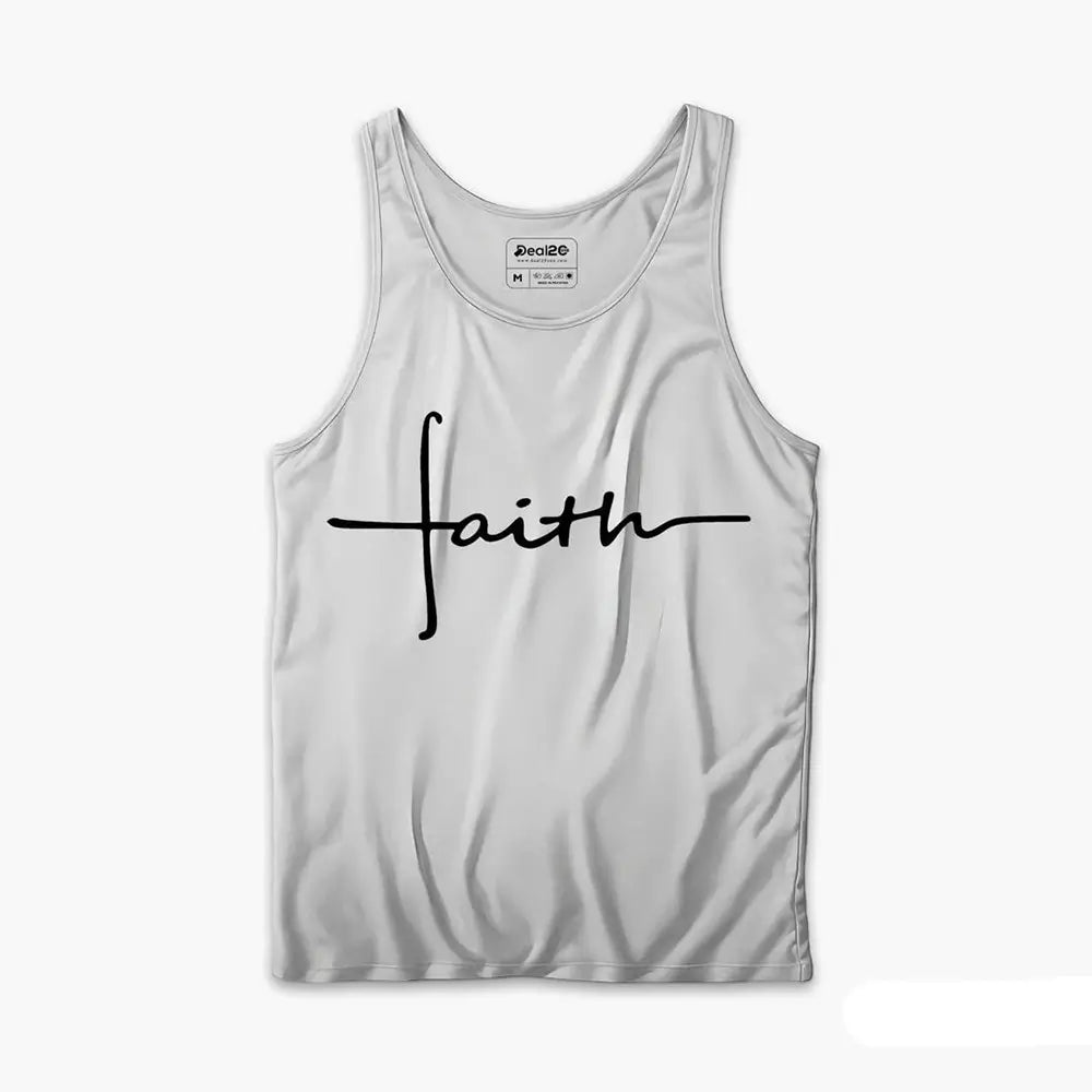Men's Printed Sando Tanks For Men's, Pack of 3 (Faith)