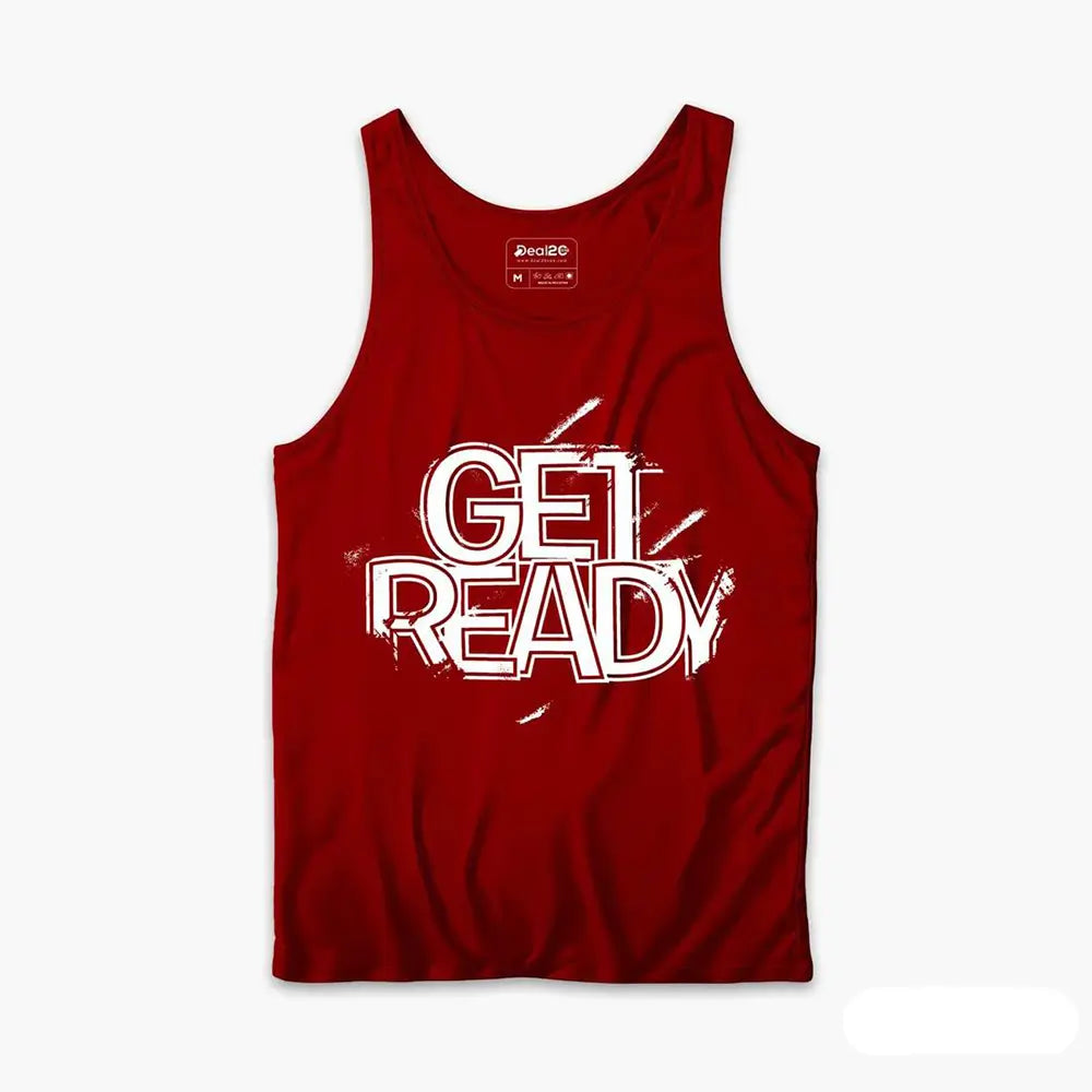 Men's Printed Sando Tanks For Men's, Pack of 3 (Get Ready)