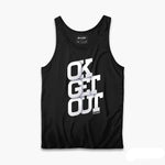 Men's Printed Sando Tanks For Men's, Pack of 3 (Ok, Get Out)
