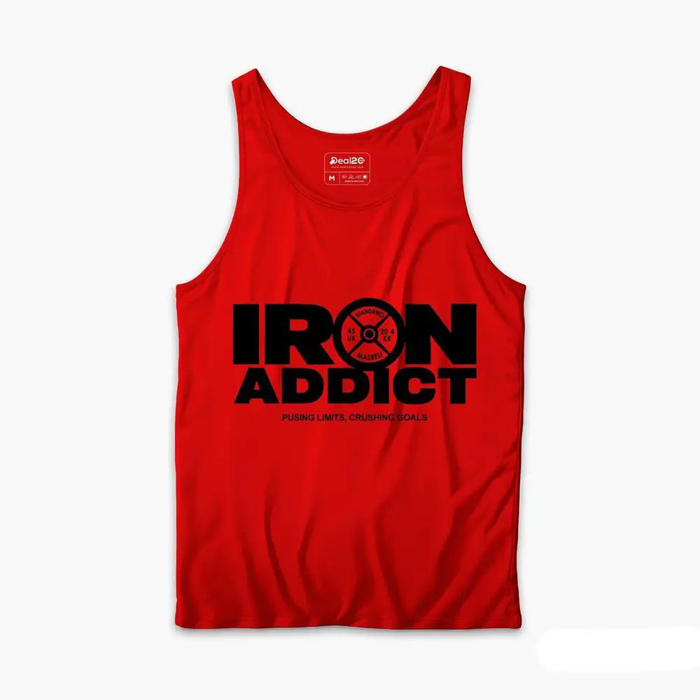 Men's Printed Sando Tanks For Men's, Pack of 3 (Iron)