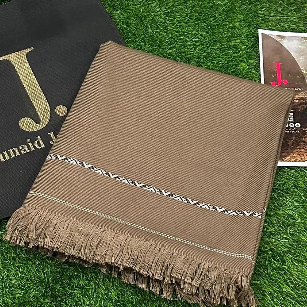 Men's Stylish Plain Wool Shawl