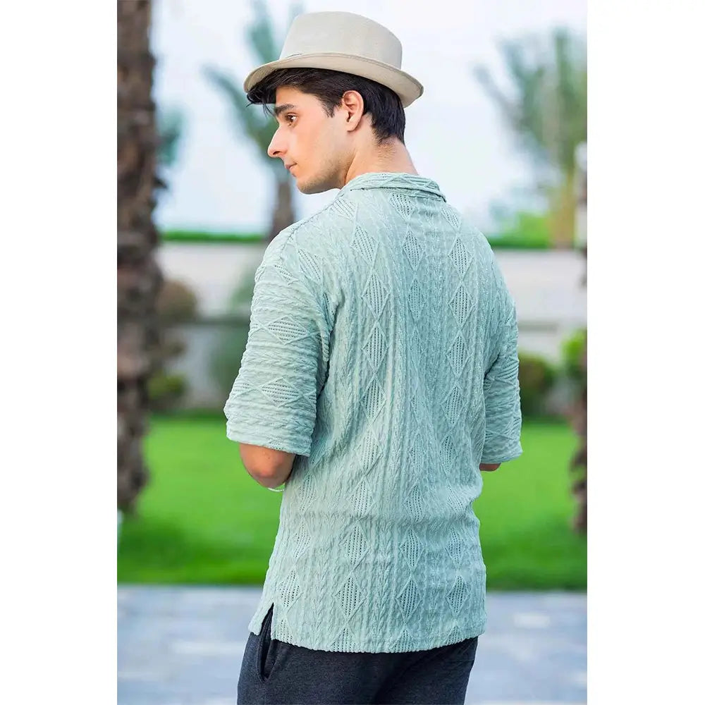 Sea Green Shirt - Classic Style For Timeless Appeal