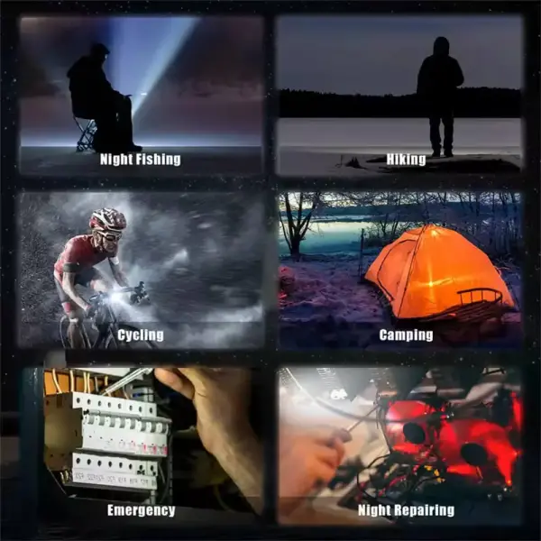 COB USB Charged Portable LED Key Chain Light