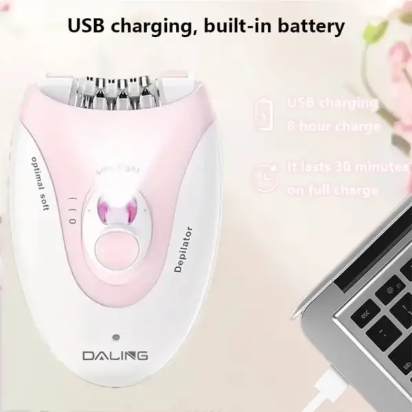 Daling DL-6032 Ladies' Electric Hair Remover