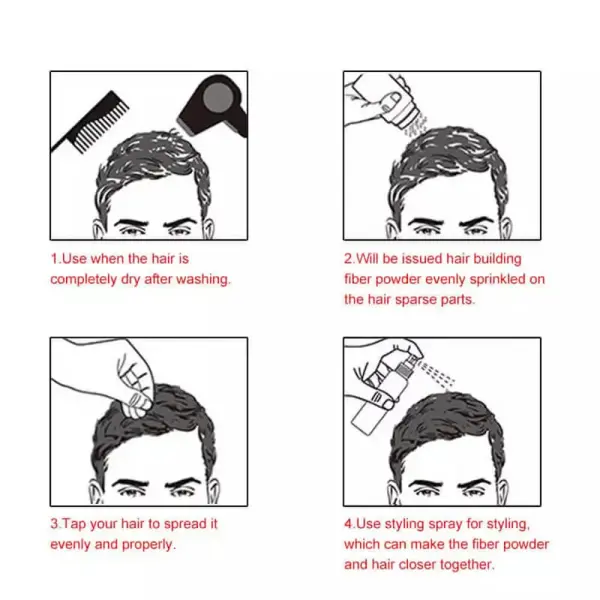 DeXe Hair Building Fibers - 22G