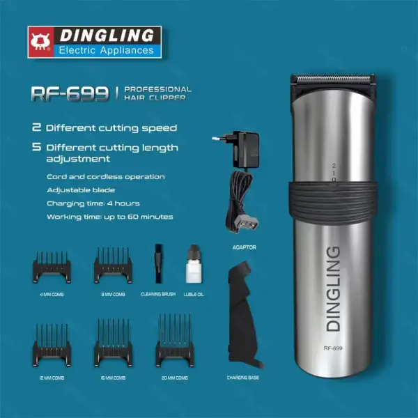 DingLing RF-699 Professional Hair Clipper