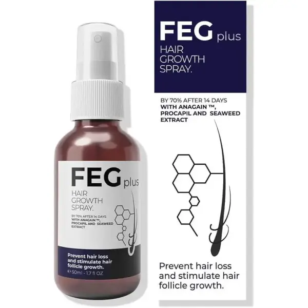 FEG Plus Hair Growth Serum & Spray - 50ML