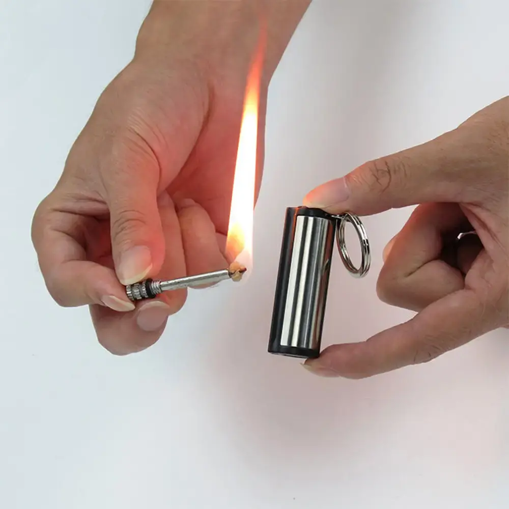 Flint Fire Starter Permanent Metal Lighter
