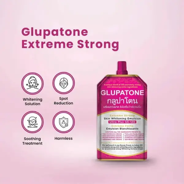 Glupatone Skin Whitening Emulsion - 50ML