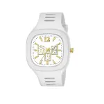 Men's Black Plastic Analogue Watch Lightweight Casual Wear