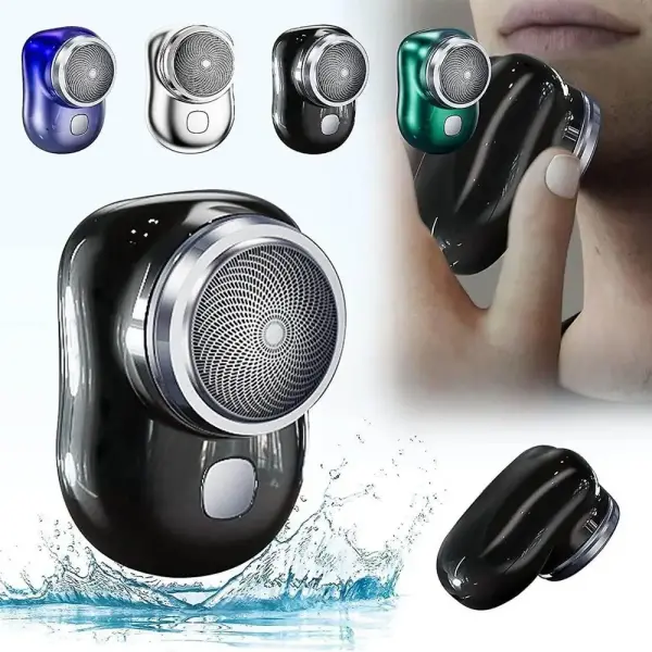 Mini-Shave Portable Electric Shaver - Black