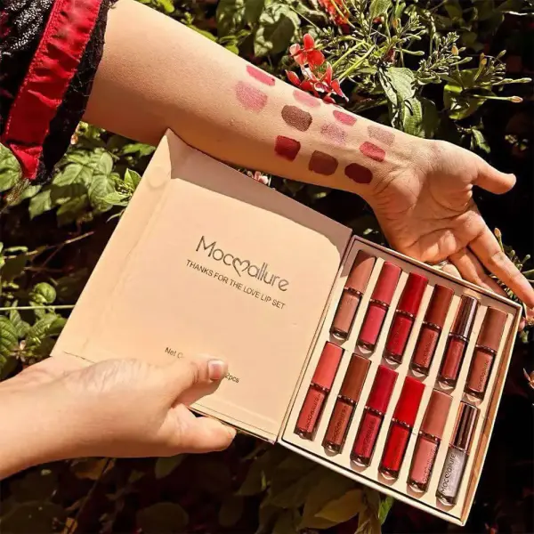 Mocallure Transparent Clear Lip Gloss Set