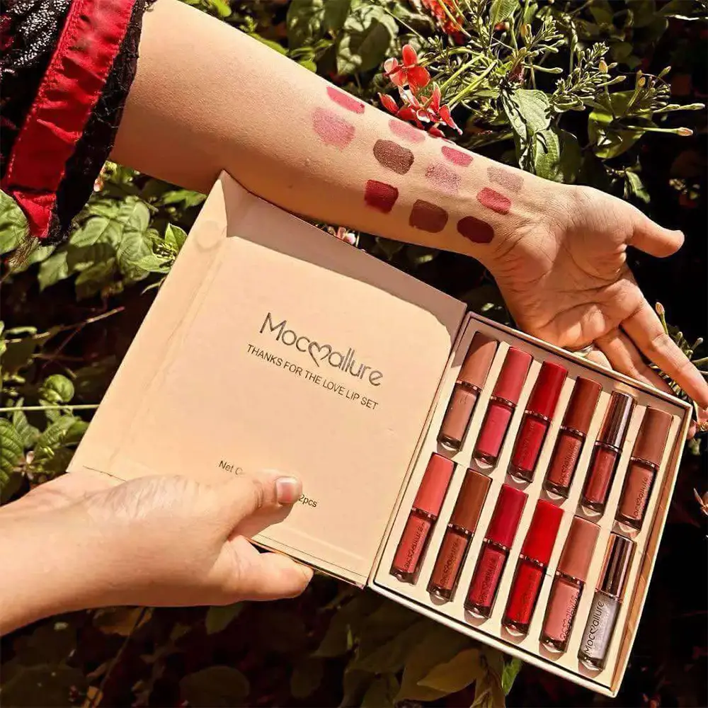 Mocallure Transparent Clear Lip Gloss Set